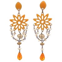 Boucles d'oreilles Rosso Prezioso Femme in Résine 005 - 005